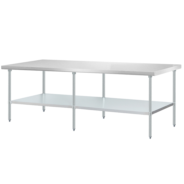 Mesa de preparación de alimentos de acero inoxidable WT-EE-A72-96 fácil de limpiar